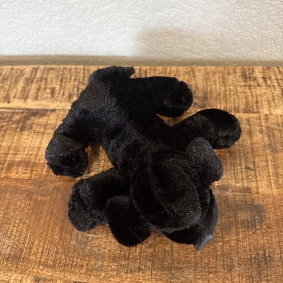 Ganz Webkinz Lil Kinz HM136 Black Lab Plush Stuffed Animal Toy Dog Puppy Retired - Picture 2 of 9